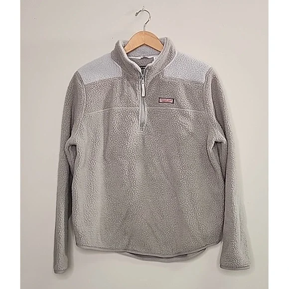 Vineyard Vines Women's Medium Shep Shirt Sweater Preppy Cozycore Gorpcore Cabin - Picture 1 of 7